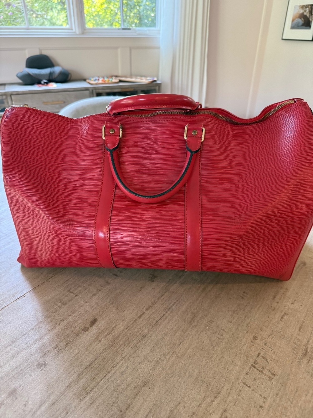 Louis Vuitton Epi Leather Keepall 50 Vintage
